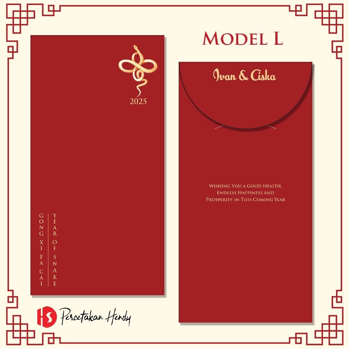 Cetak Kartu Ucapan Natal Custom Berkualitas di Percetakan Hendy