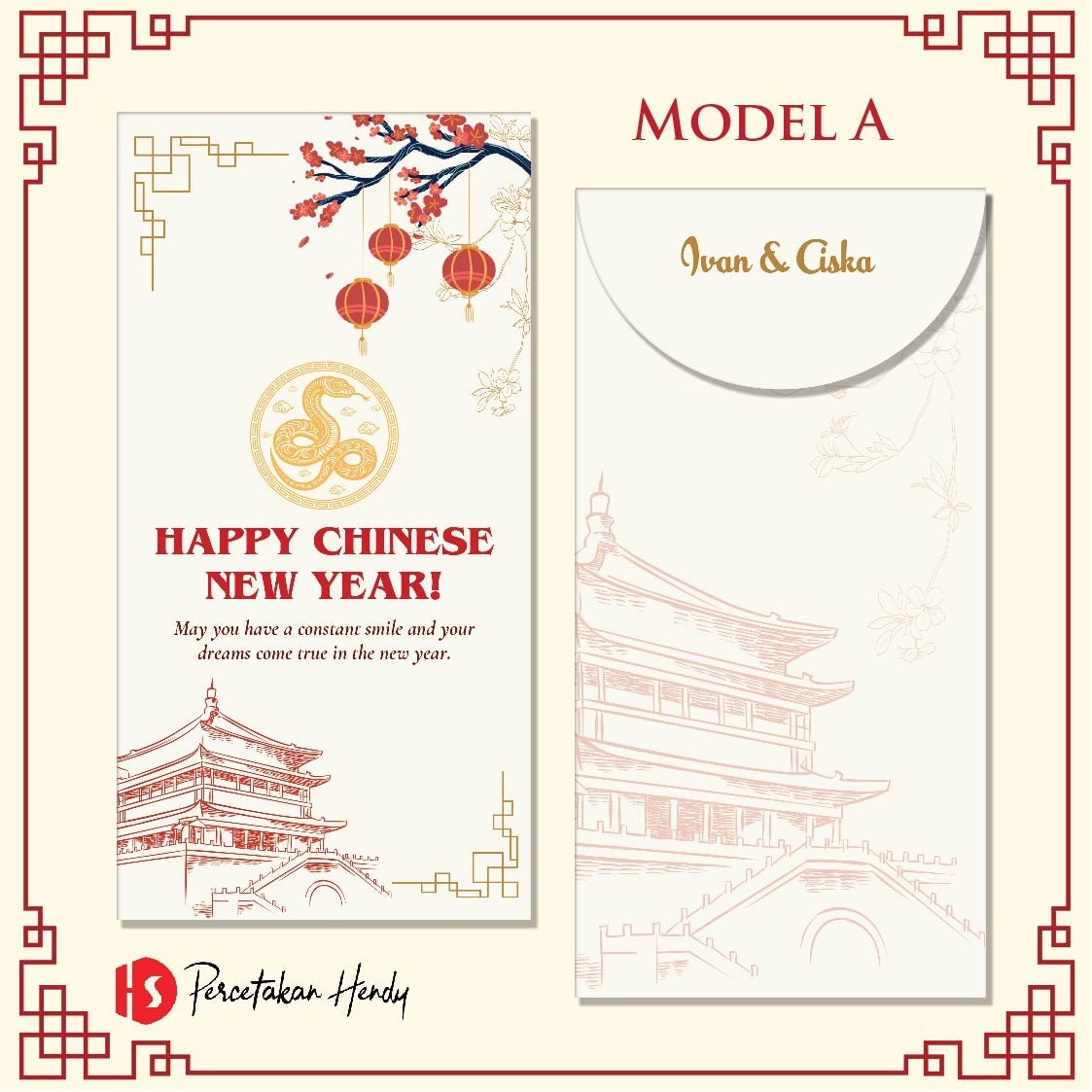 Kartu Ucapan Custom Berkualitas & Elegan – Percetakan Hendy