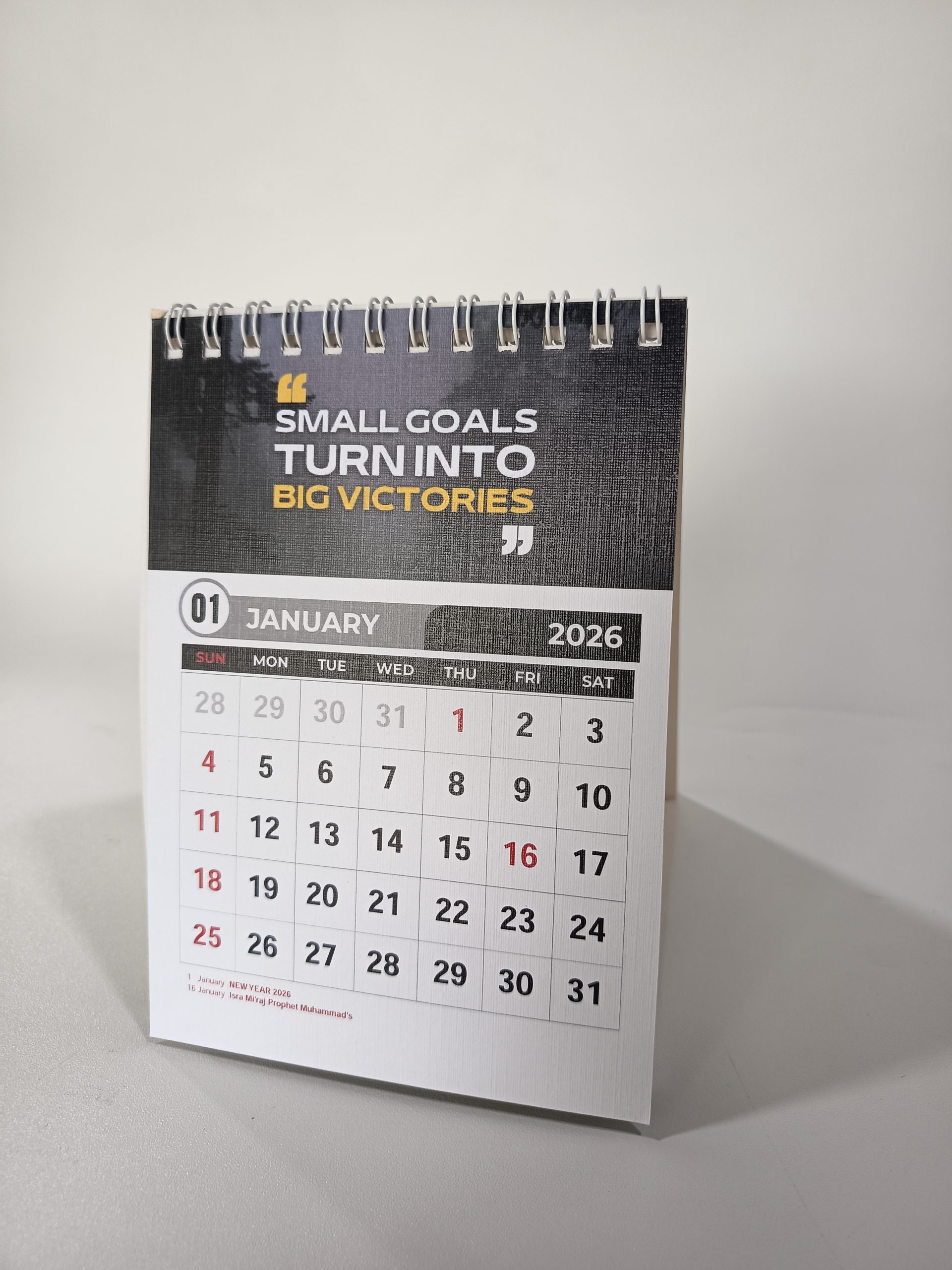 Kalender Perusahaan 2026 – Cetak Kalender Eksklusif di Percetakan Hendy Jakarta