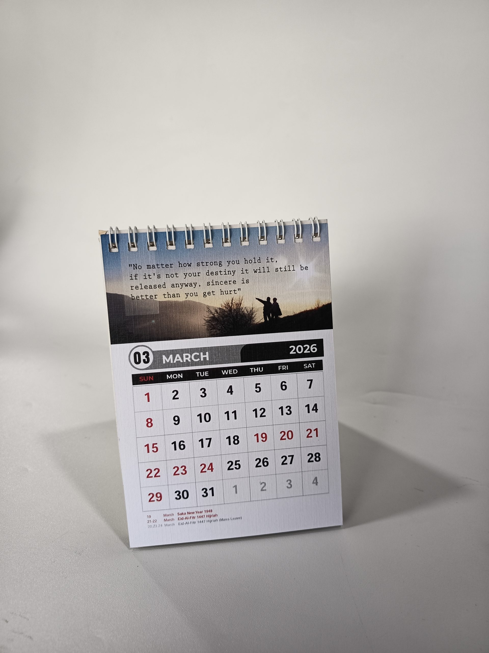 Kalender Eksklusif Kantor untuk Citra Profesional Perusahaan