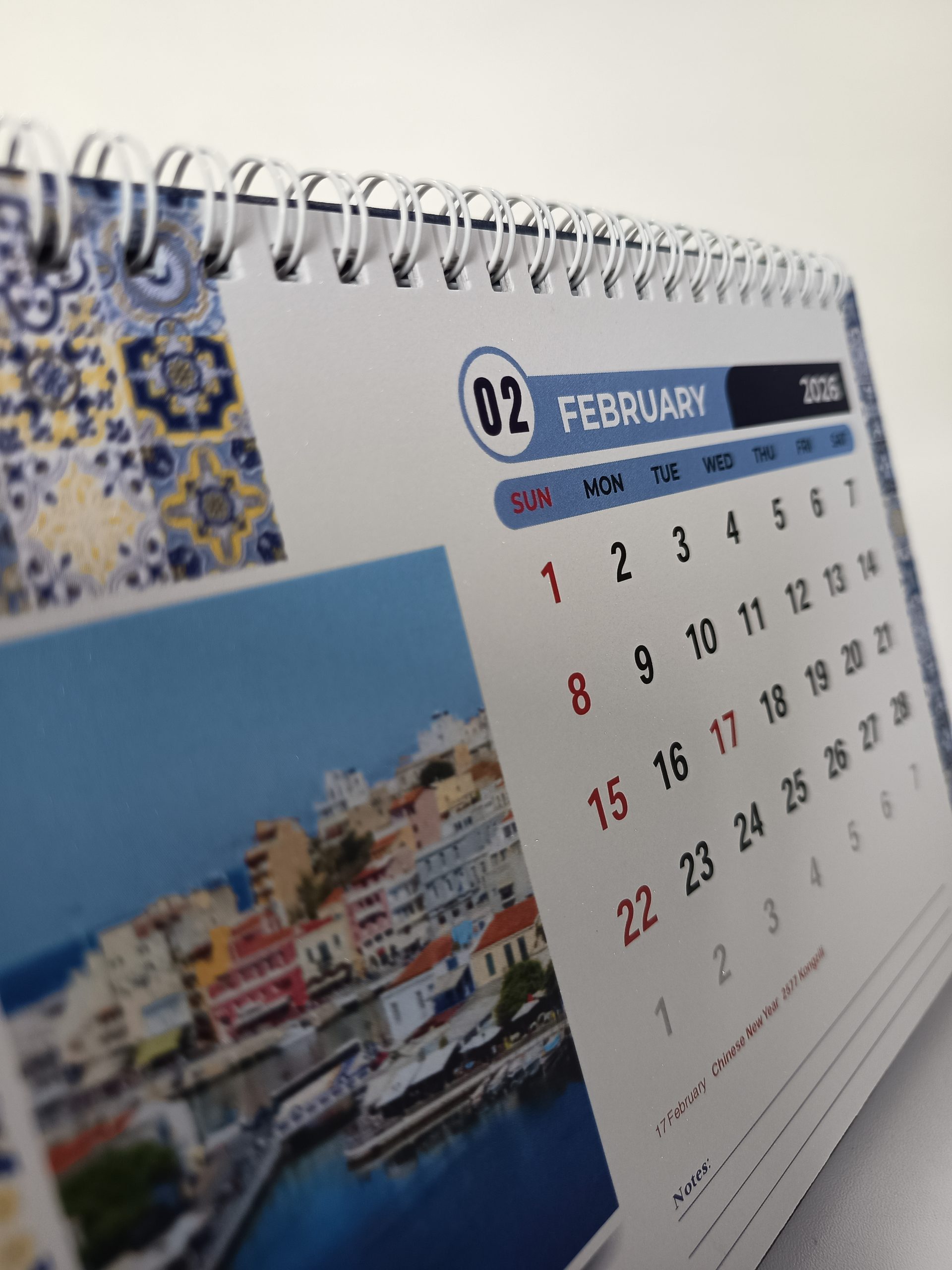 Kalender Softcover 2026 – Cetak Kalender Premium Harga Terjangkau di Percetakan Hendy
