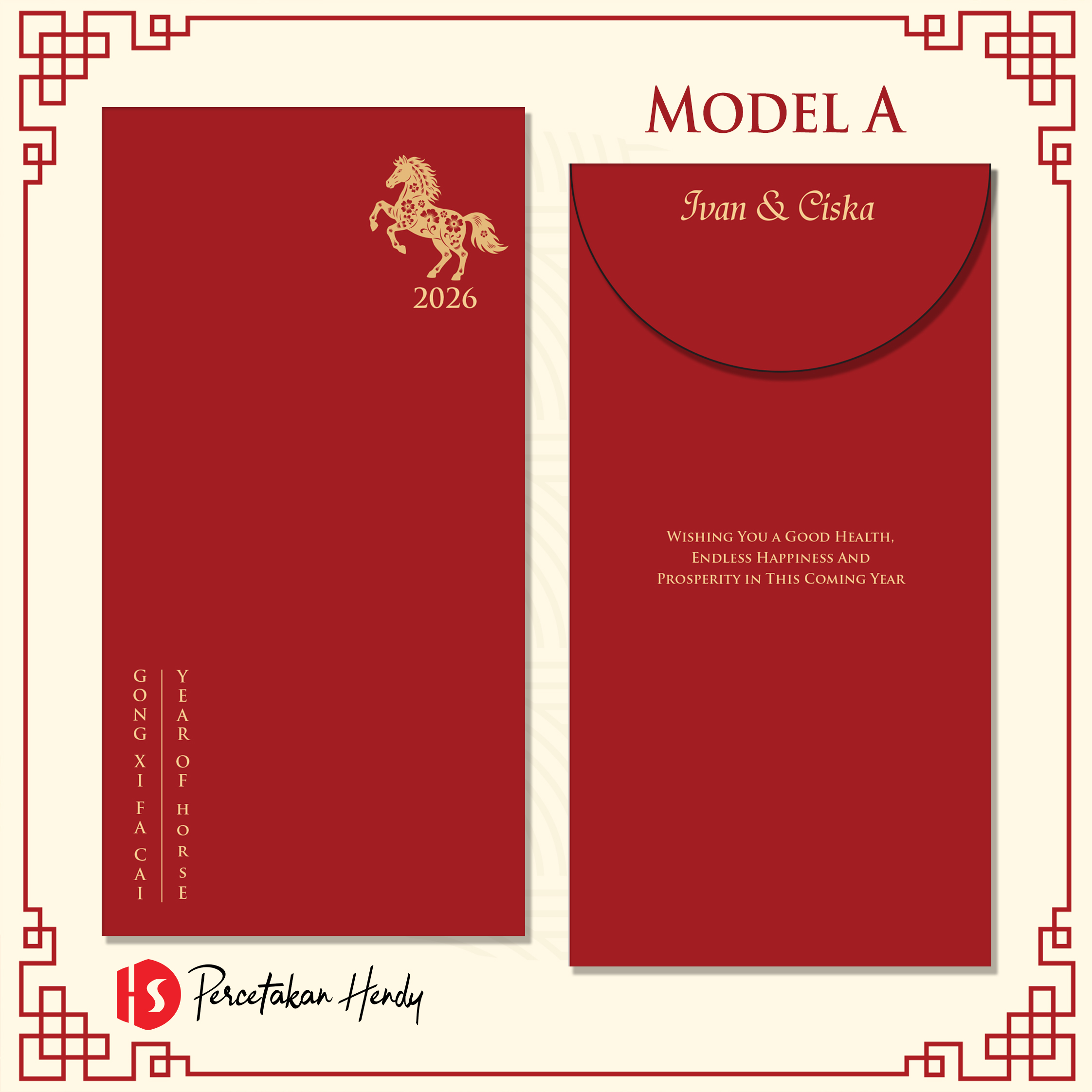 Kartu Ucapan Ucapan Selamat Custom Berkualitas di Percetakan Hendy